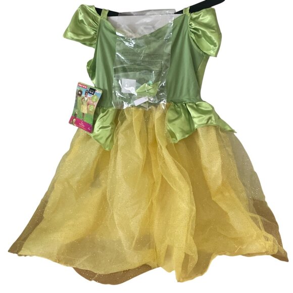 Disney Princess Tiana Halloween Costume Child M 7-8 Light-Up Dress Up Video - Picture 3 of 7